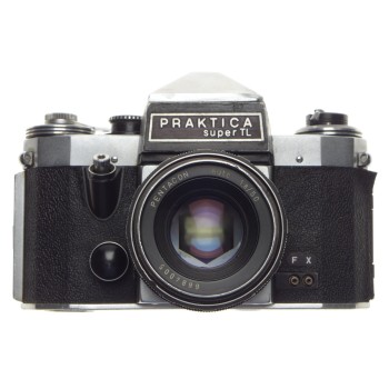 Praktica Super TL 35mm classic film camera bargain Pentacon 1.8/50