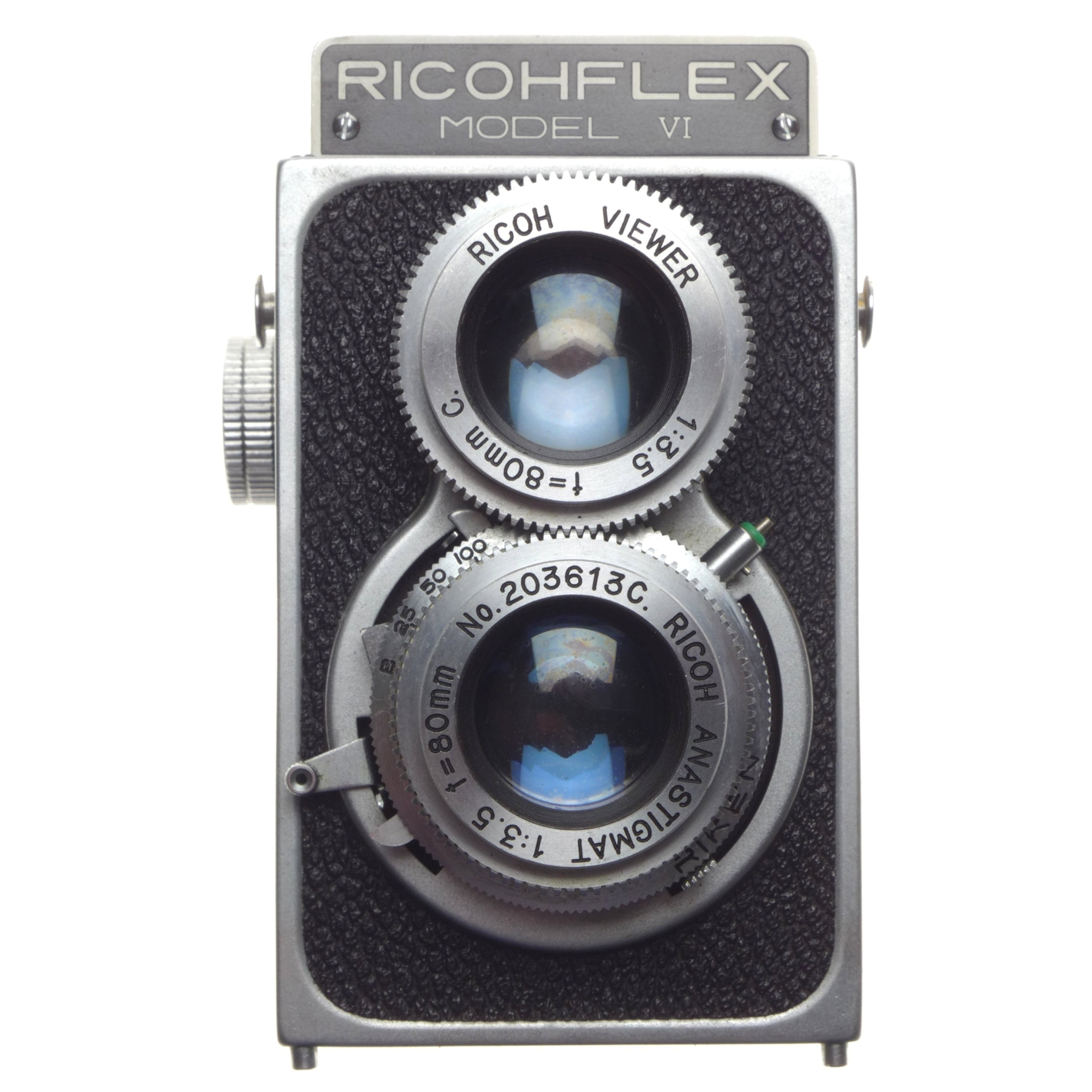 Ricohflex Model VII vintage TLR camera 120 film Anastigmat 3.5