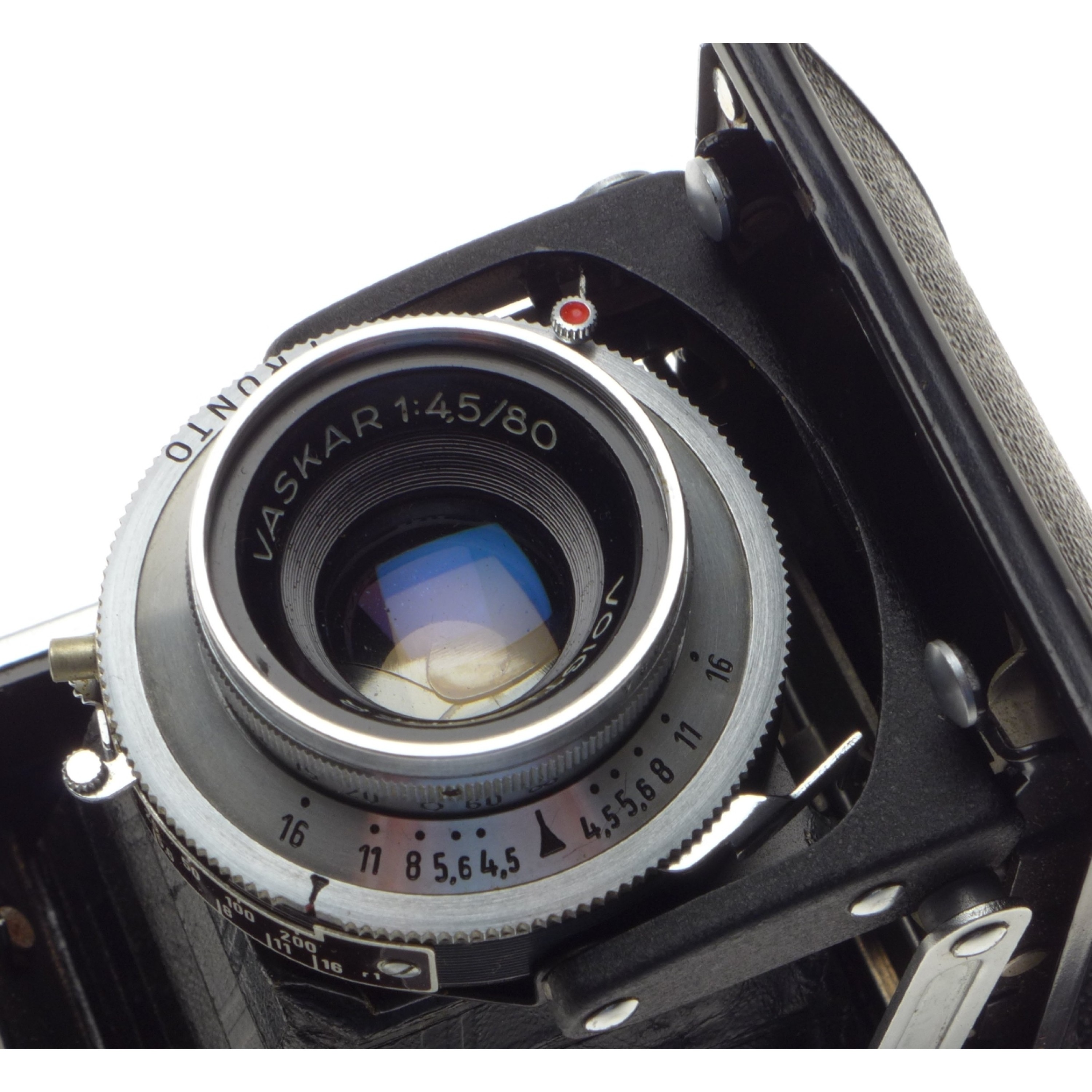 Voigtlander PERKIO Vintage Folding camera Color VASKAR 4.5/80 lens
