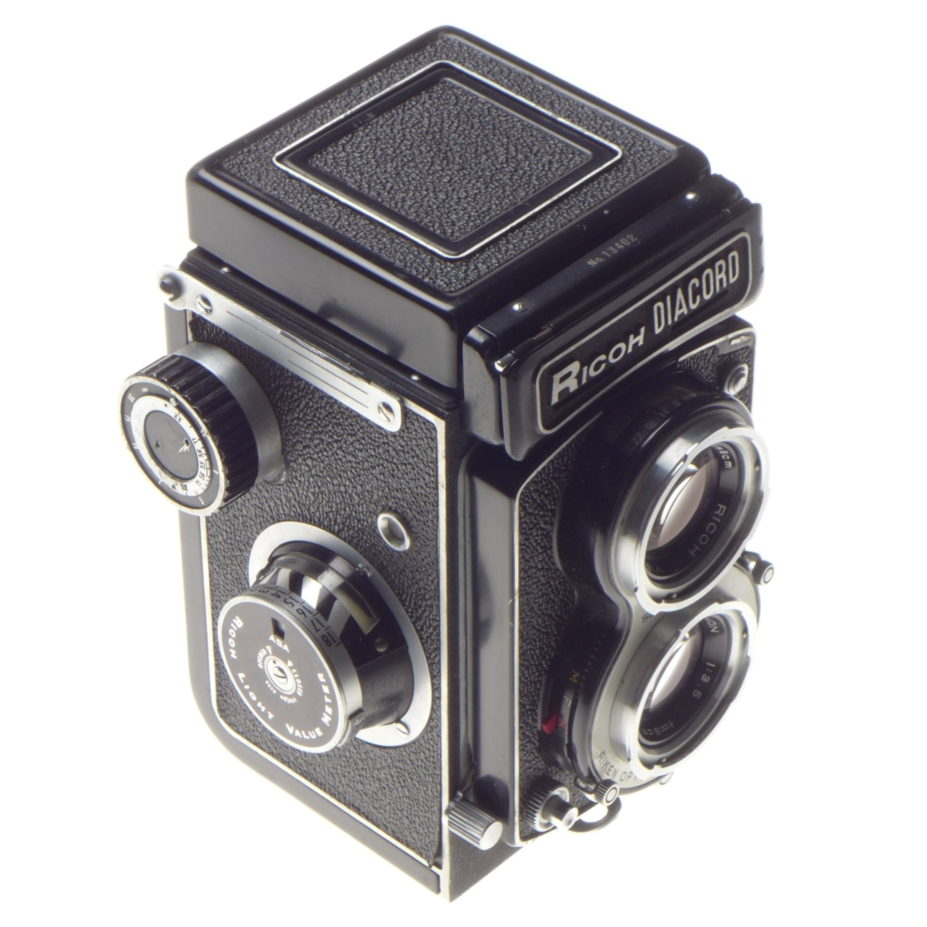 動作未確認】RICOH/リコー DIACORD RIKENON 1:3.5 f=8cm 二眼レフ