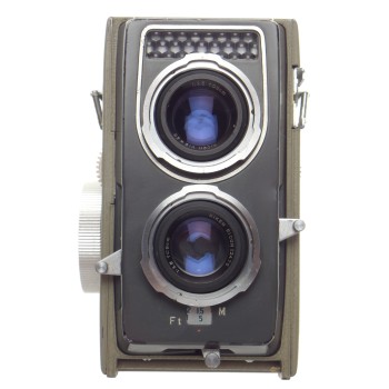 RICOH TLR 120 film camera Twin Lens Reflex 3.5/8cm Riken