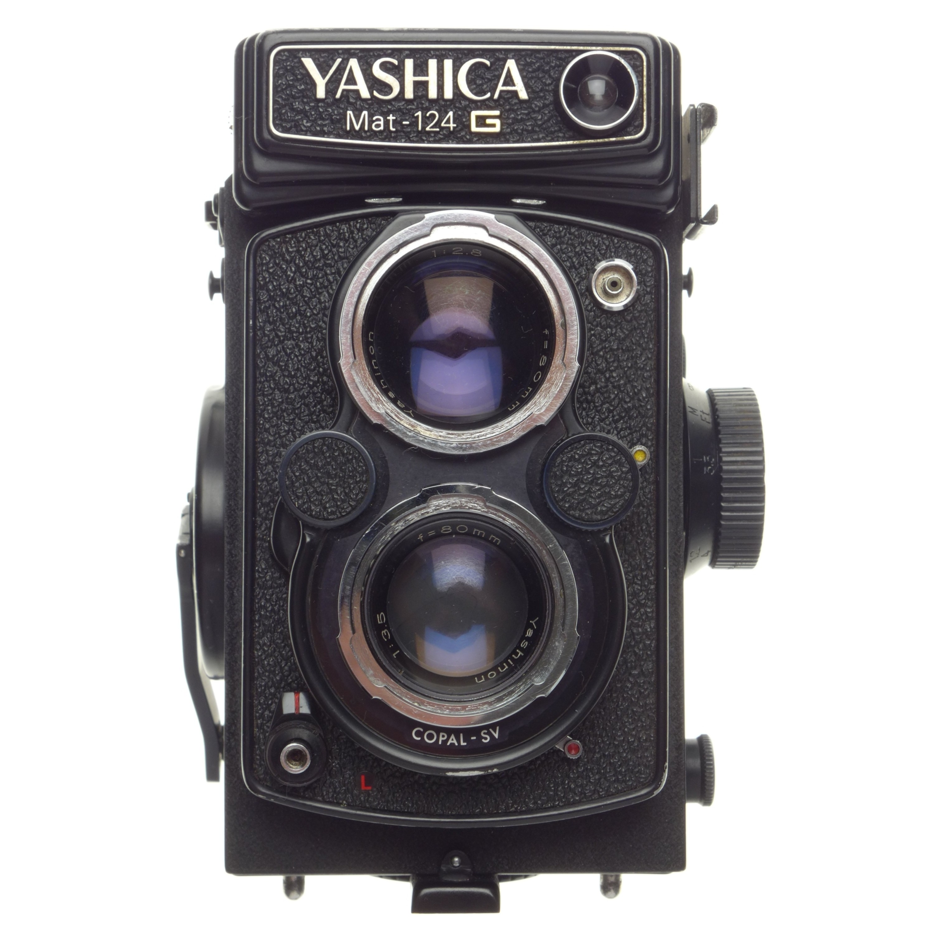 Yashica Mat-124 G Twin Lens Reflex TLR 120 film camera coated