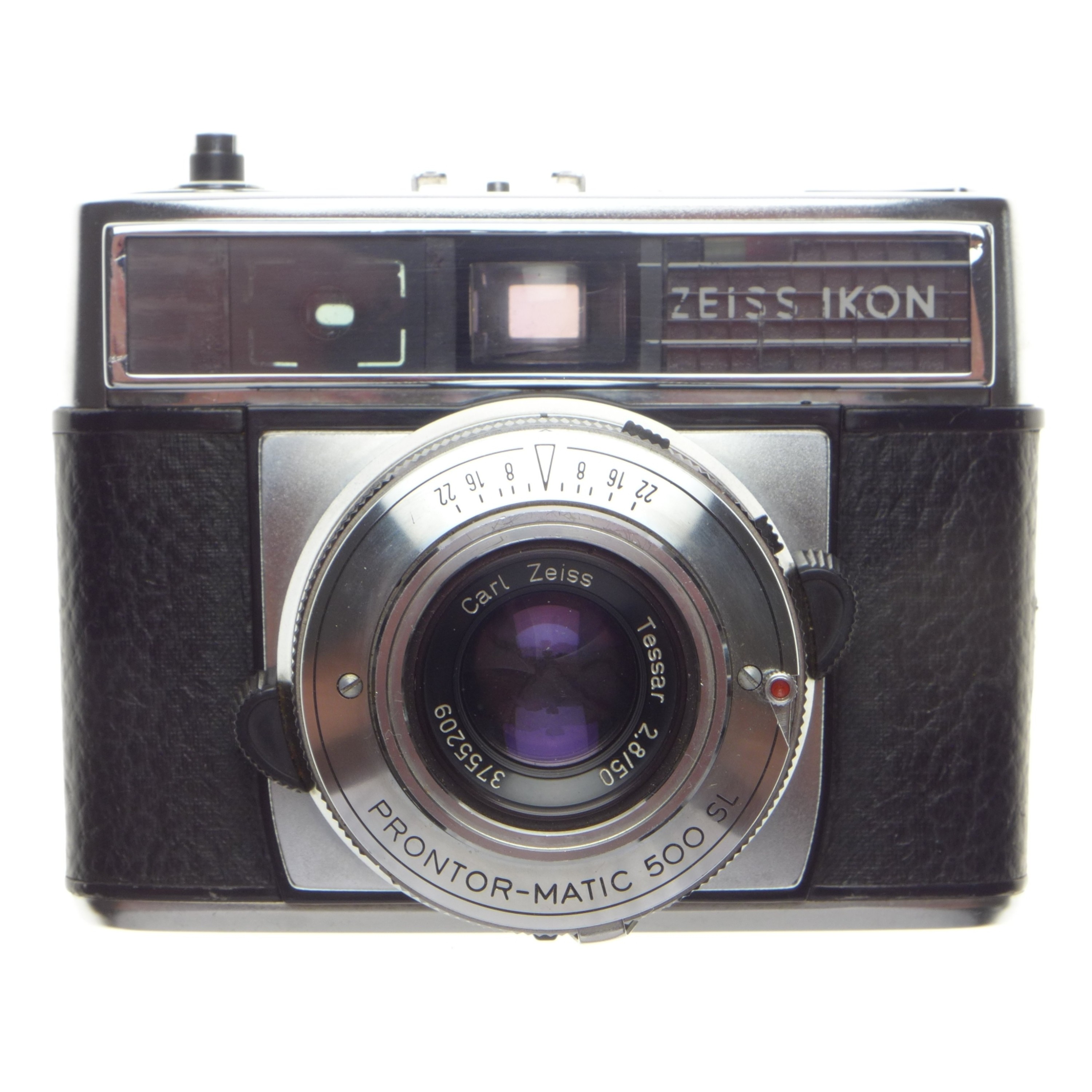 Zeiss Ikon Tessar 2.8/50 Vintage film camera Prontor-Matic 500 SL