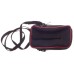 Black red Jenova compact film camera case neck strap