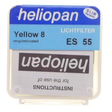 HELIOPLAN Yellow 8 Light Filter ES 55 UV filter Boxed MINT