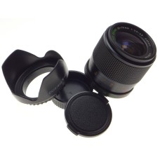YASHICA Lens MC Zoom 35-70mm 1:3.5-4.5 Hood and caps SLR Vintage lens