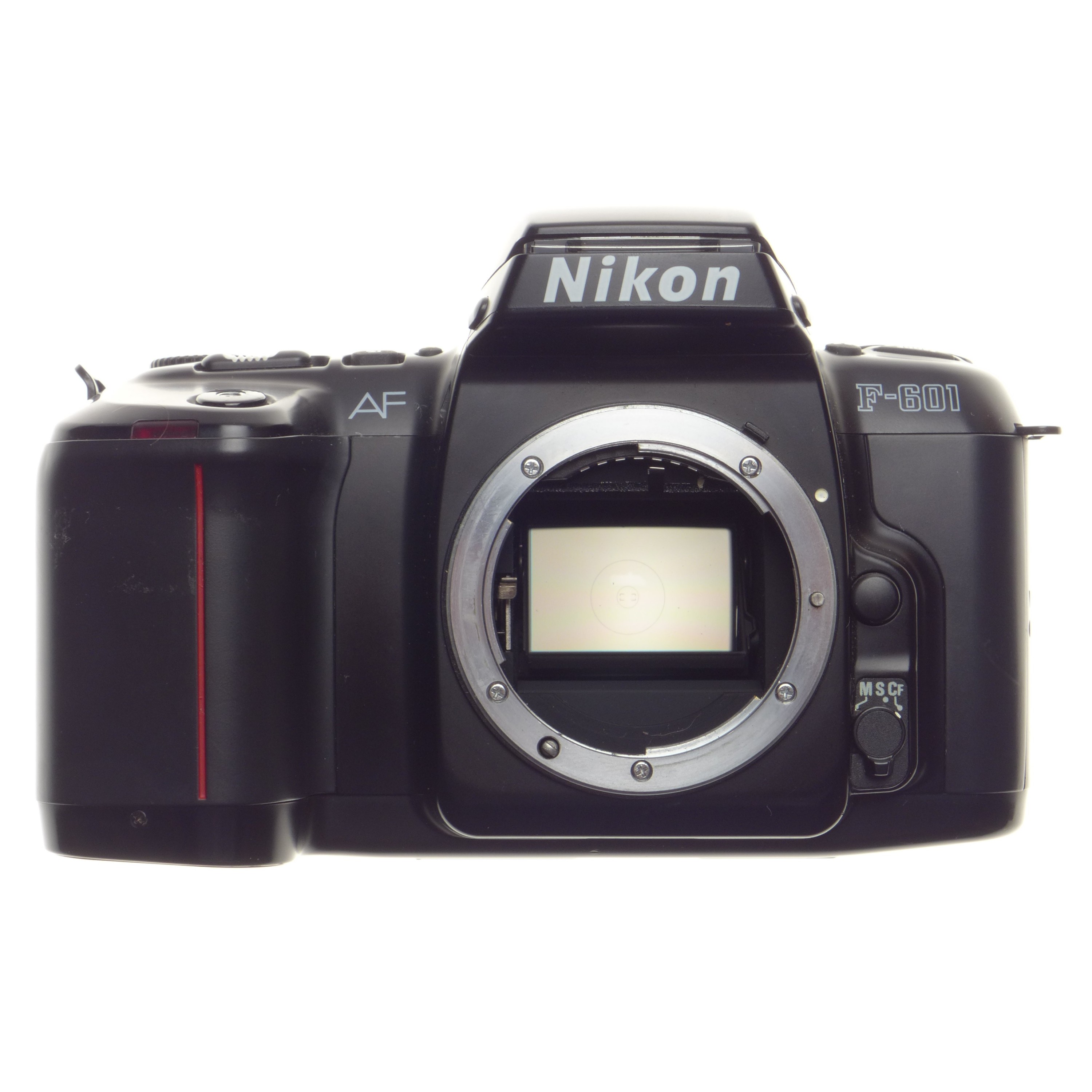 Nikon F-601 AF film camera SLR with 70-210mm f4-5.6 lens