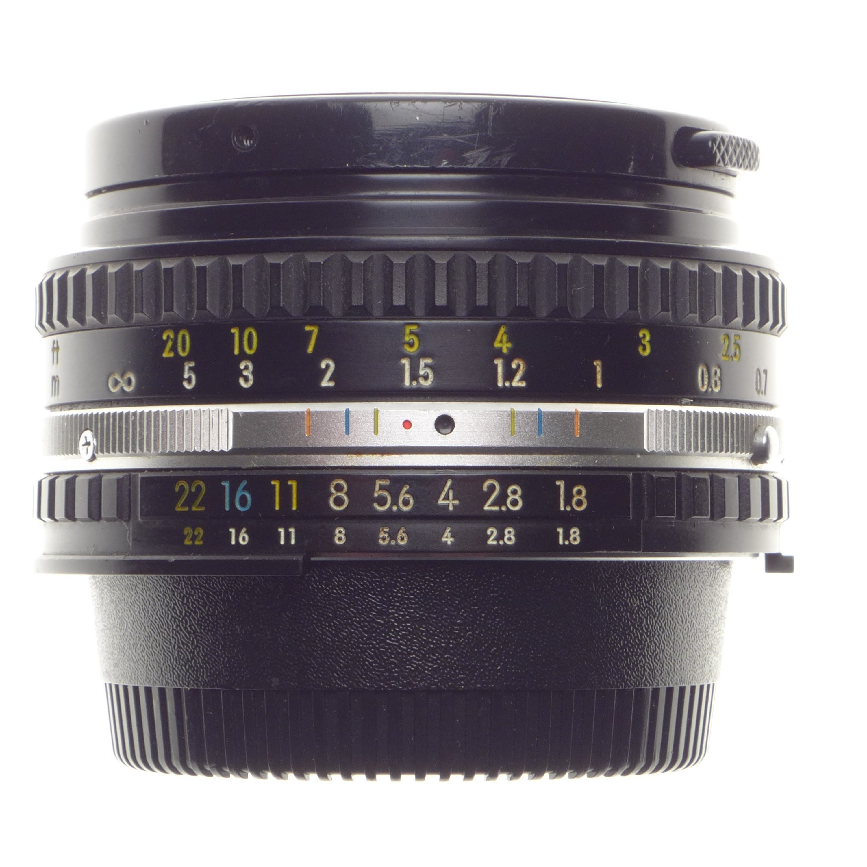 Nikon AI-s Lens Series E 50mm 1:1.8 Pancake type SLR vintage 35mm