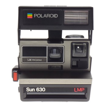 Polaroid Sun 630 LMP Program instant camera vintage retro type
