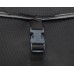 Well used Black Nylon camera bag with strap