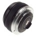 Olympus OM System G. Zuiko Auto-W 1:3.5 f=28mm SLR vintage film camera lens.