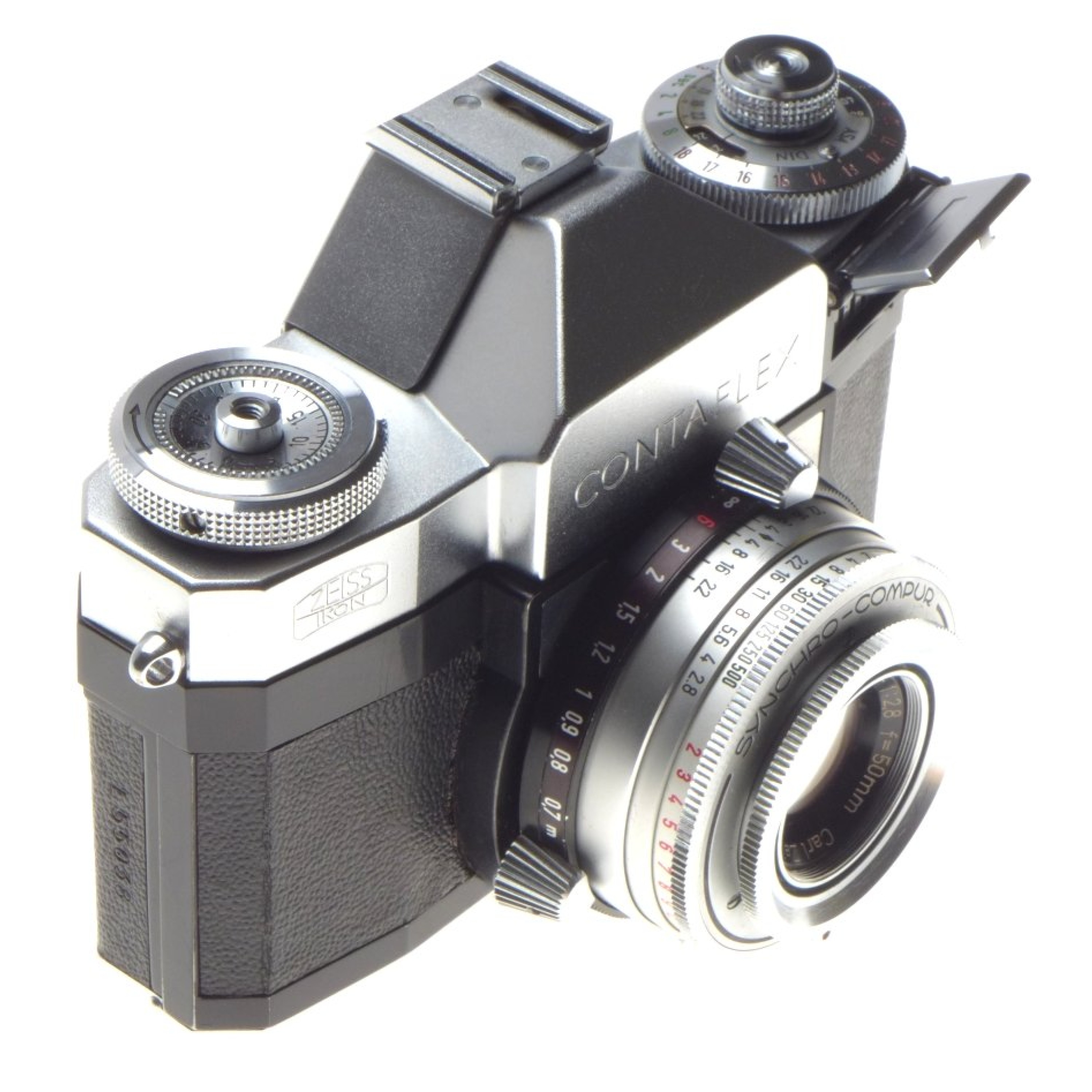CONTAFLEX ZEISS IKON 35mm 判2眼カメラ #1036 ZEISS Ikon CONTAFLEX SLR 35mm classic film camera SYNCHRO-COMPUR