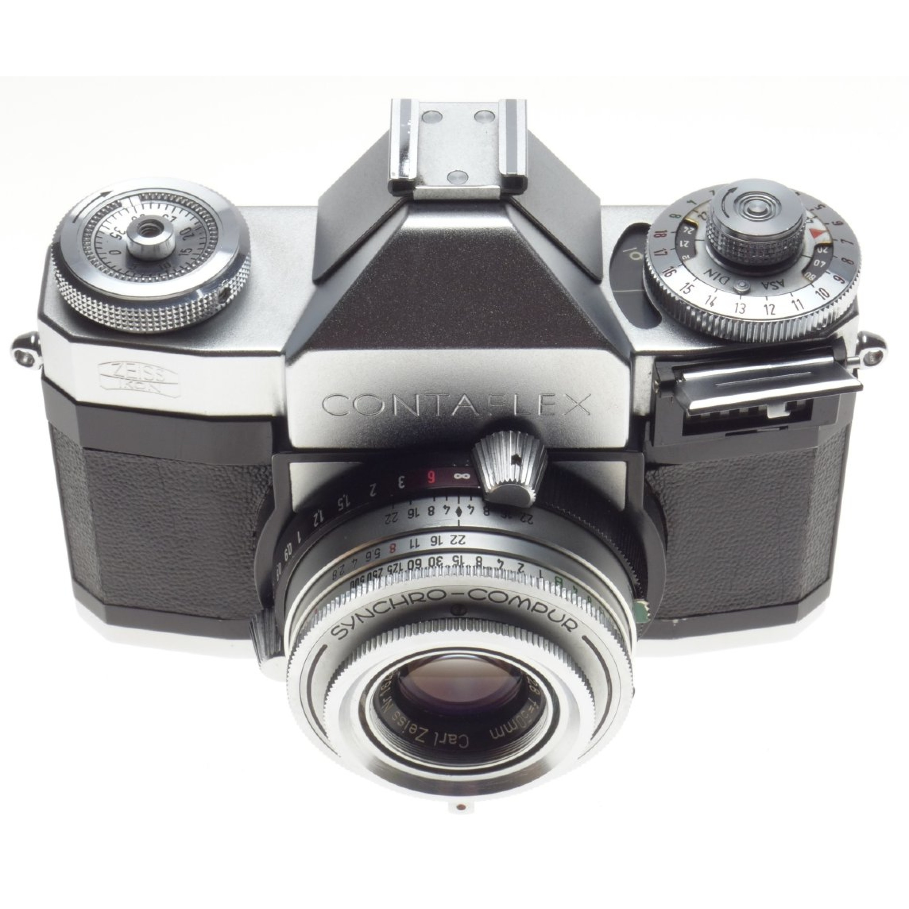 ZEISS Ikon CONTAFLEX SLR 35mm classic film camera SYNCHRO-COMPUR