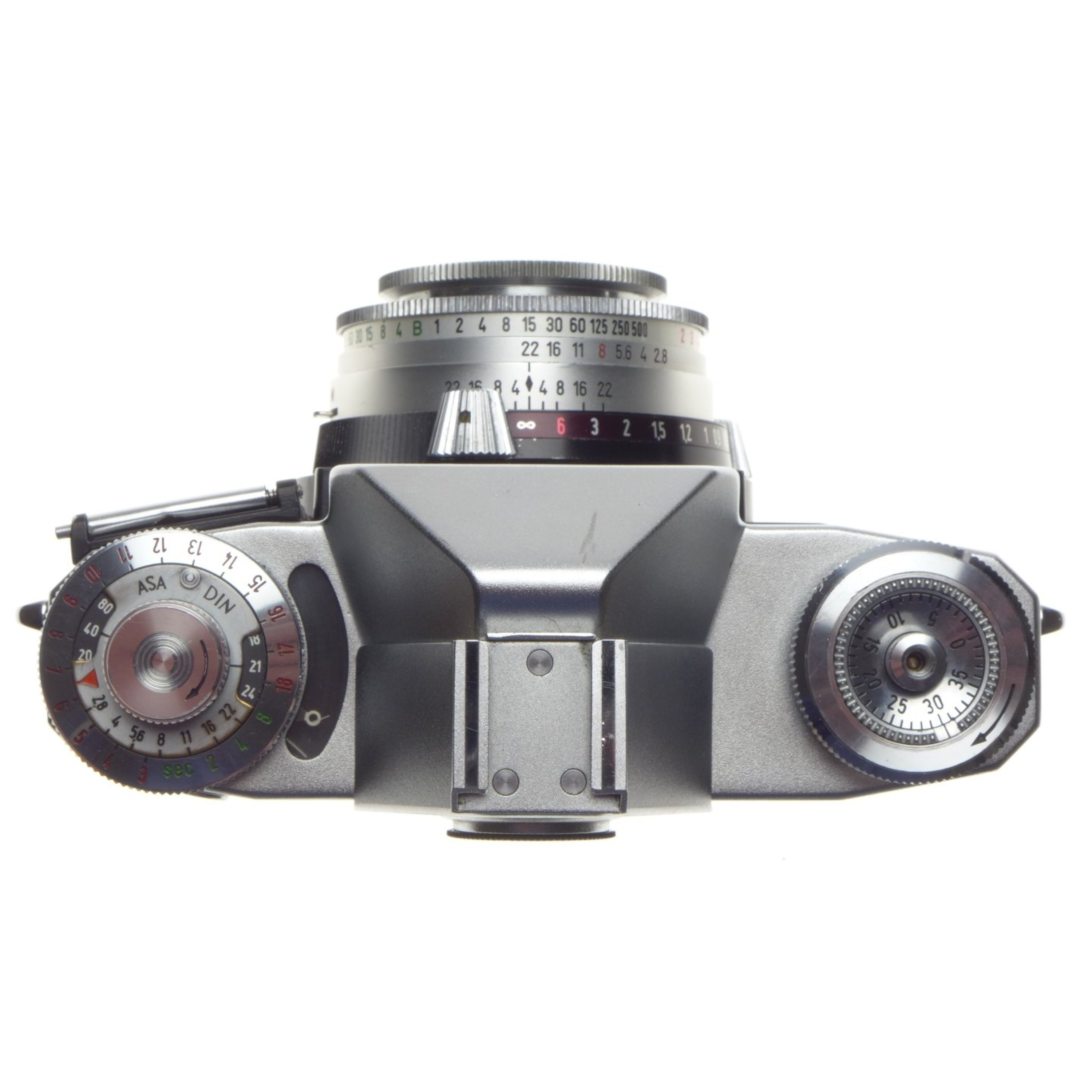 ZEISS Ikon CONTAFLEX SLR 35mm classic film camera SYNCHRO-COMPUR