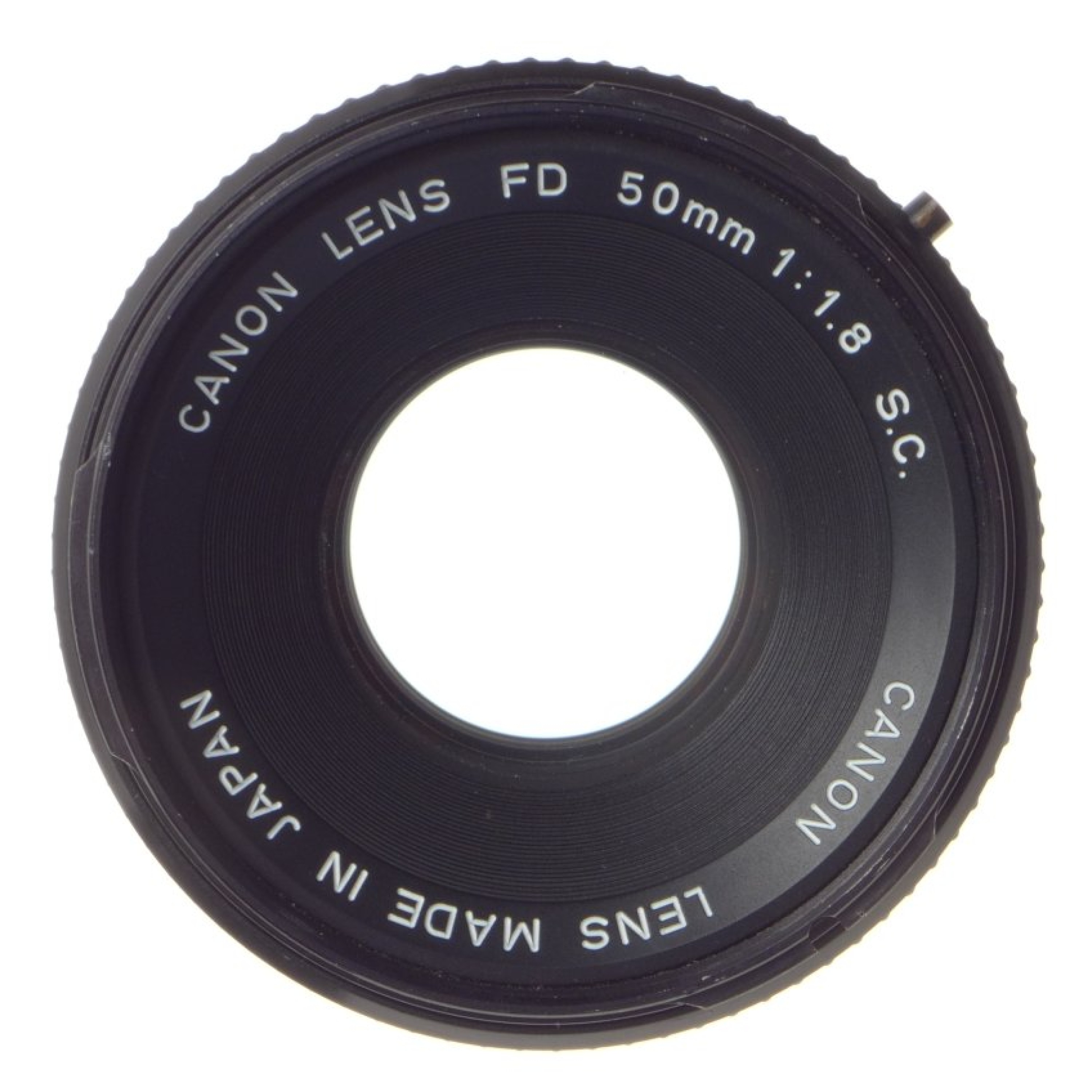 CANON F1 Black 35mm SLR vintage film camera FD 50mm 1:1.8 S.C hood