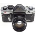 PETRI Penta 35mm SLR Vintage film camera 1:2 f=55mm KURIBAYASHI 2/55 case cap MINT-