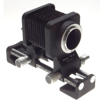 NIKON Bellows PB-5 fits vintage SLR film camera for macro close up focus photography