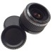 2x CFE teleplus MC7 tele converter lens adapter with Canon FD vintage SLR mount caps