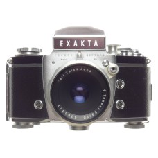 EXAKTA Carl Zeiss TESSAR  2/58 lens f=58mm cased SLR vintage 35mm classic film camera clean