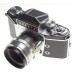 EXAKTA Carl Zeiss TESSAR  2/58 lens f=58mm cased SLR vintage 35mm classic film camera clean