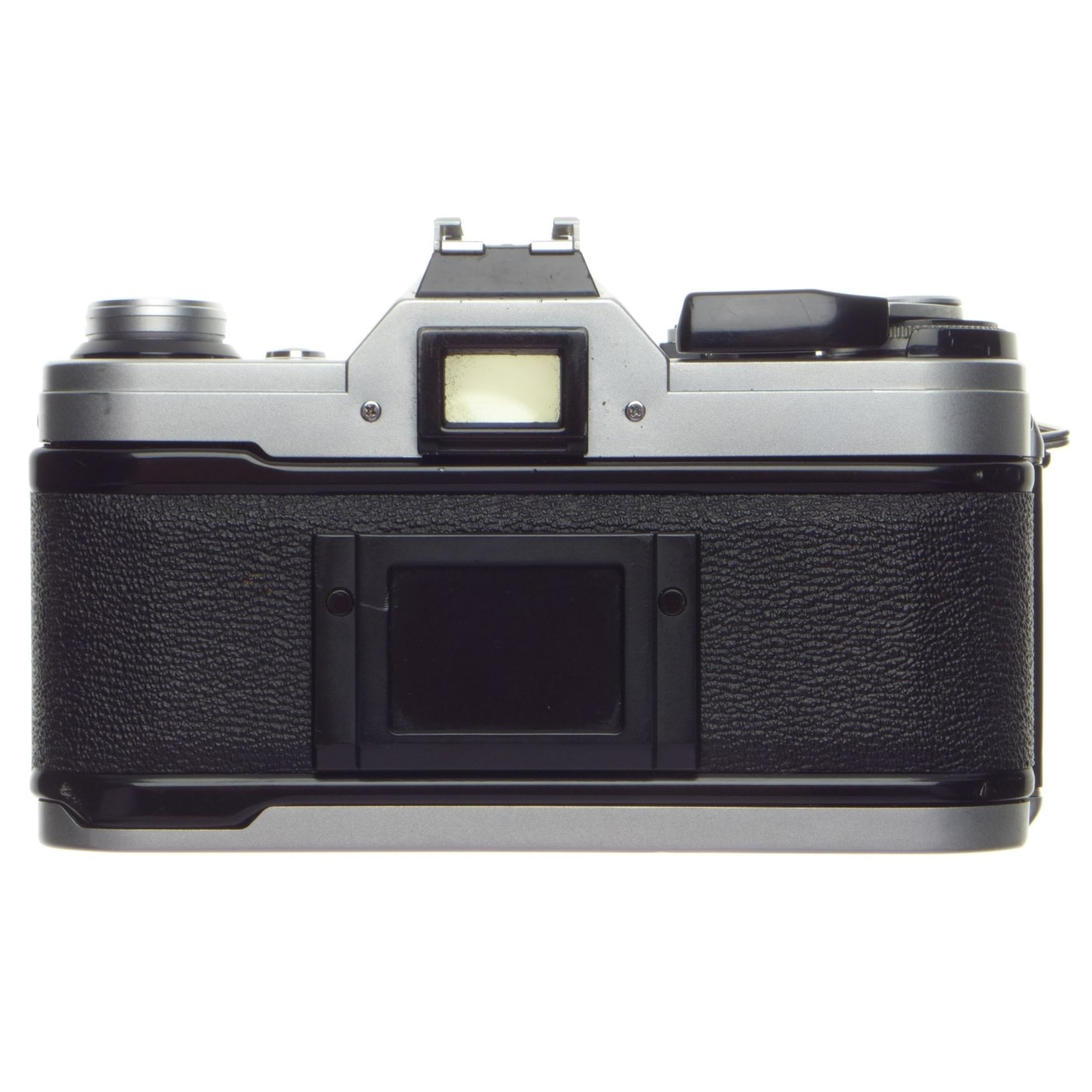 Canon AE-1 chrome SLR 35mm vintage film camera FD 28mm 2.8