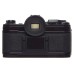 Canon AE-1 black SLR 35mm vintage film camera FD Zoom 35-70mm lens 1:3.5-4.5 strap
