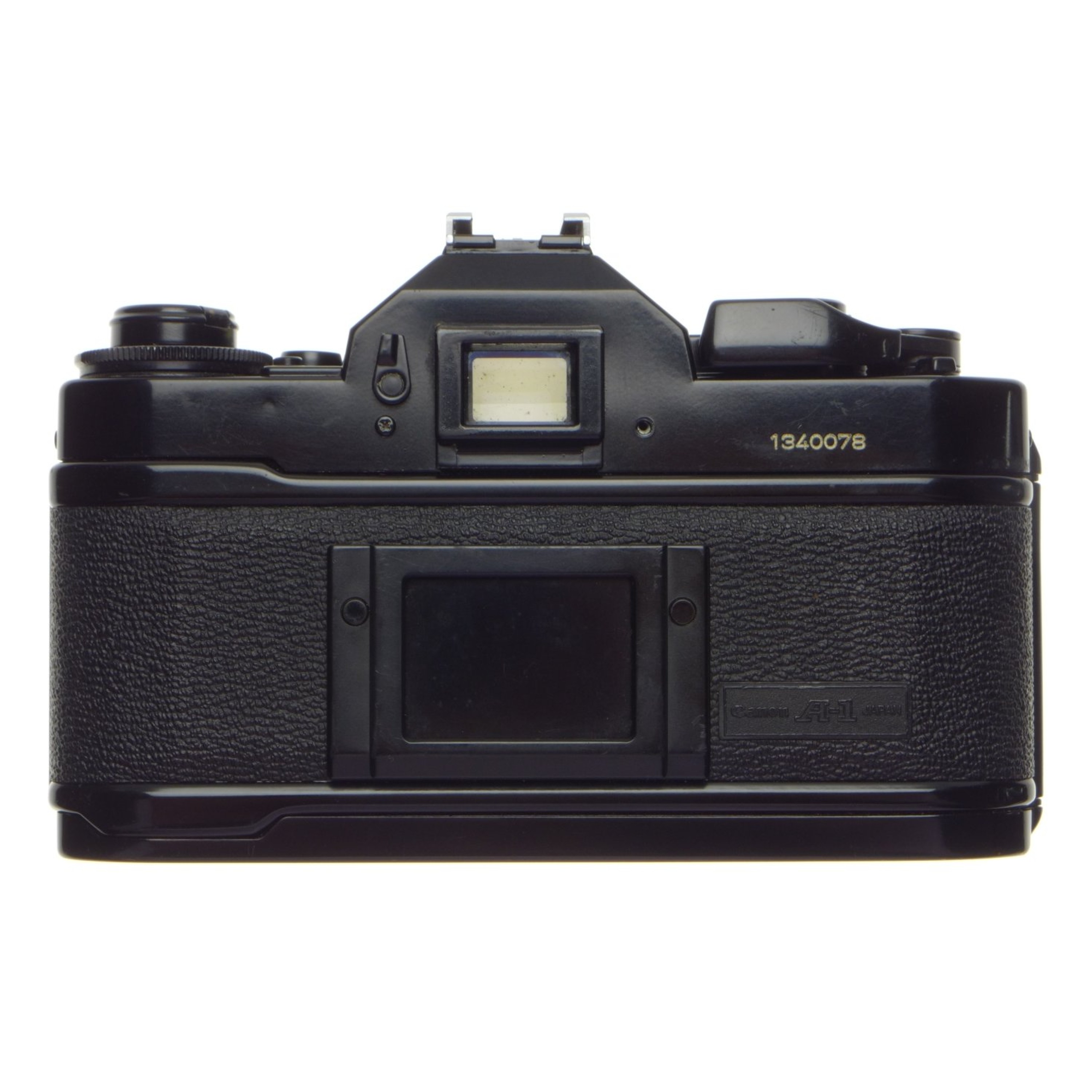 Black CANON A1 SLR 35mm film camera portrait lens 2.8/100 FD 100mm