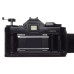 Black CANON A1 SLR 35mm film camera portrait lens 2.8/100 FD 100mm 1:2.8 caps filter strap