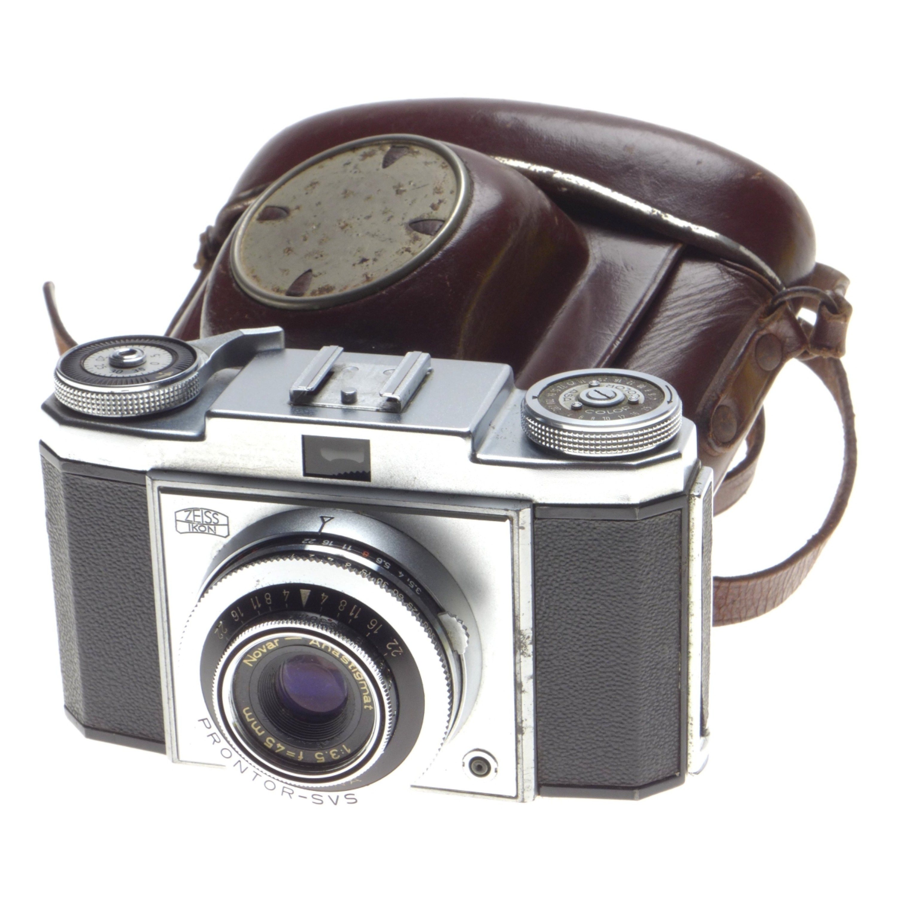 Zeiss Ikon Vintage 35mm film camera Novar-Anastigmat 1:3.5 f=45mm