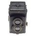 Rolleiflex Vintage classic Twin Lens Reflex TLR Zeiss Tessar 3.8 f=7,5cm leather case
