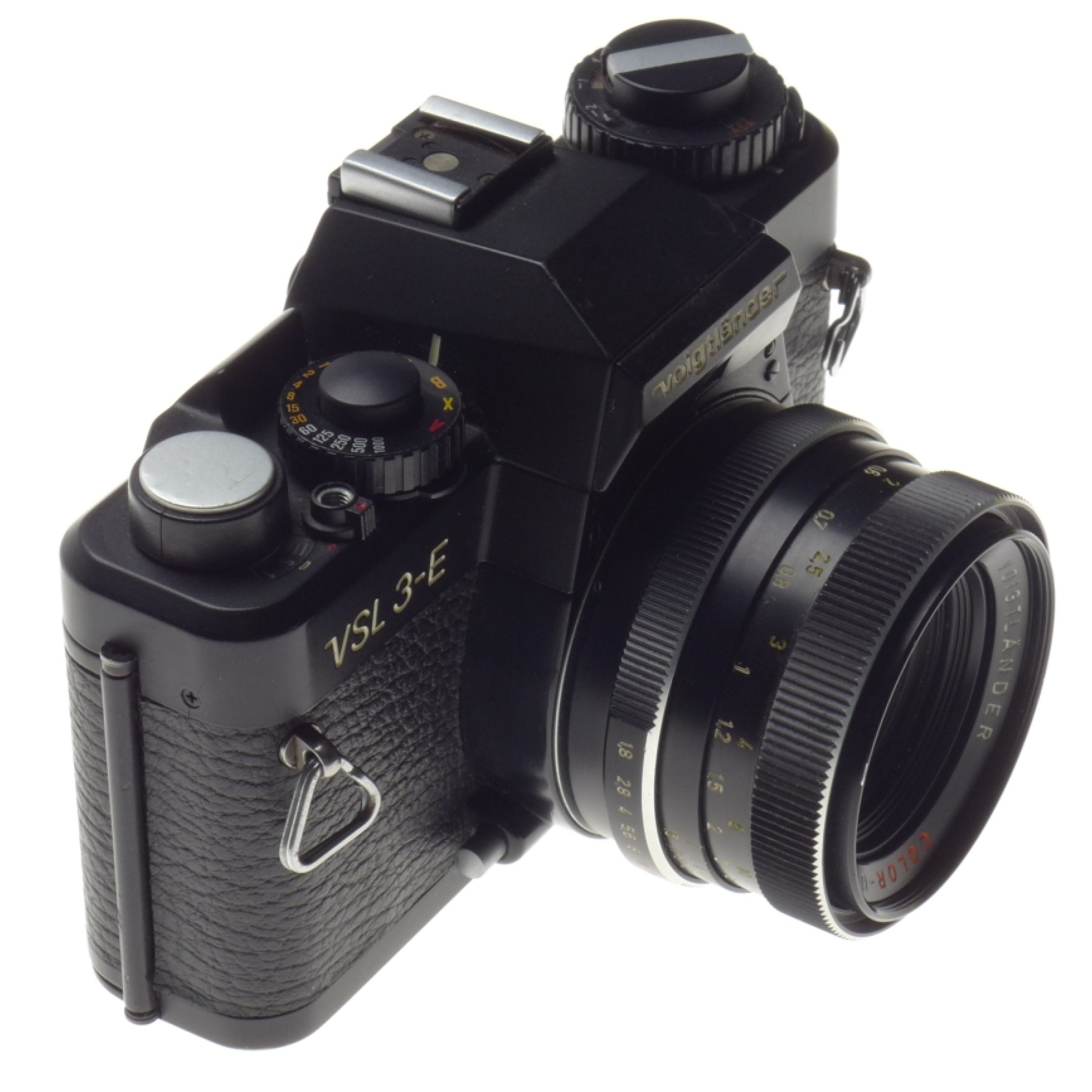 Voigtlander VSL 3-E SLR Black 35mm Film camera Color-Ultron 1.8
