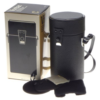 Vivitar original vintage large lens case with box and strap