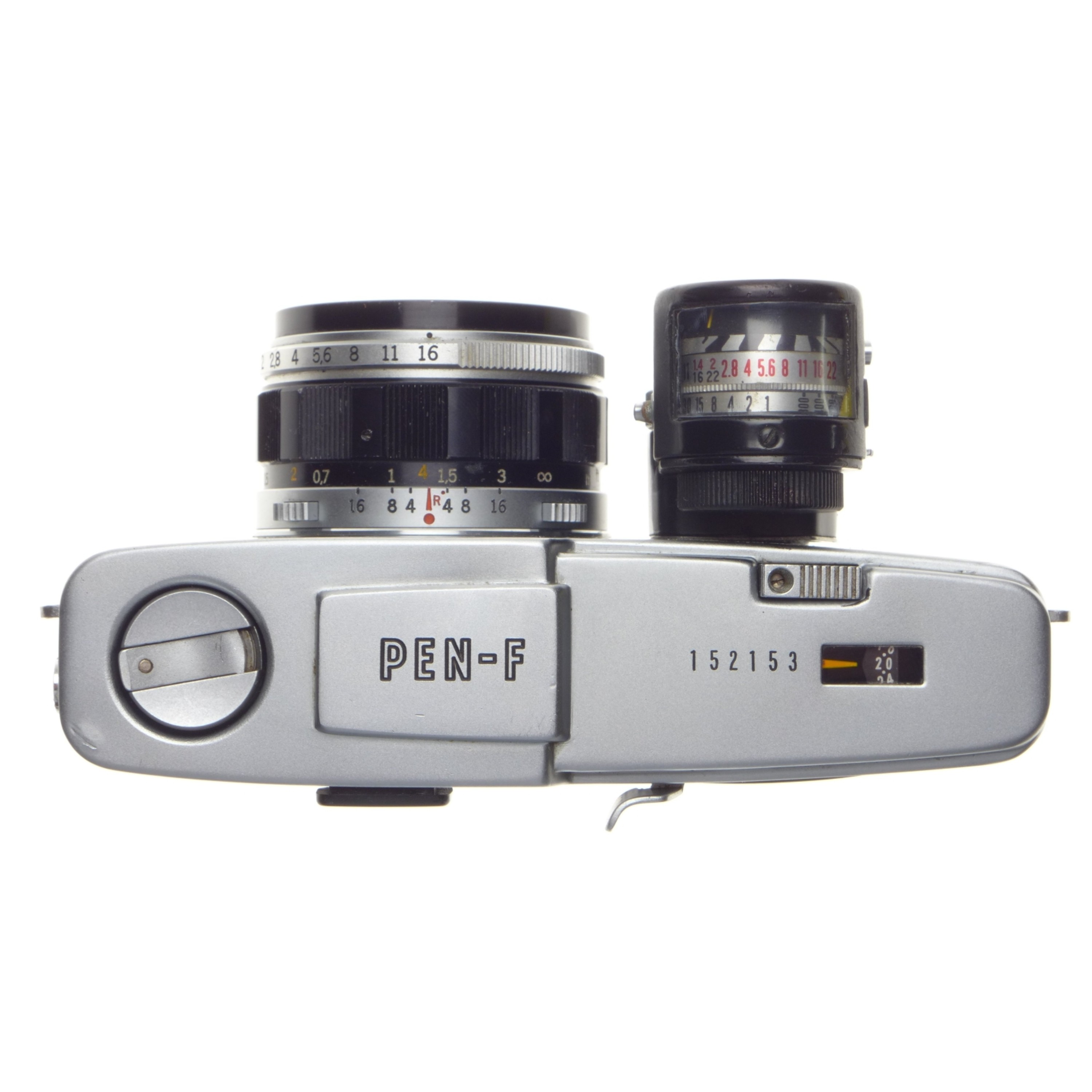 Olympus Pen F vintage 35mm half frame camera Zuiko Auto-S