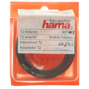 Hama T2 Adapter T-CON (YA) Contax Yashica lens mount New old stock sealed