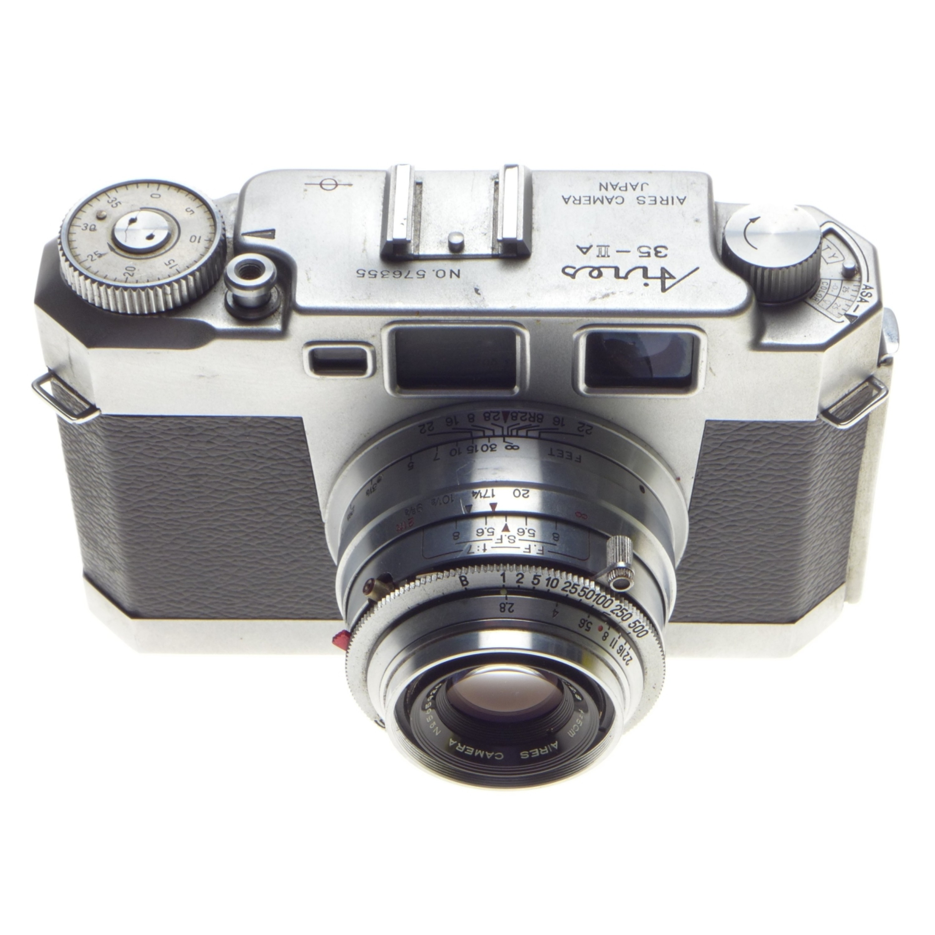 Aires 35-IIA + Canon EXEE QL カメラ 2点セット Aires 35-Iia vintage 35mm rangefinder film retro camera chrome Q