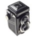 Traveller Plastic TLR medium format camera with a SUPER lens for display only