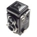 Traveller Plastic TLR medium format camera with a SUPER lens for display only