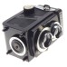 Traveller Plastic TLR medium format camera with a SUPER lens for display only