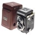 Traveller Plastic TLR medium format camera with a SUPER lens for display only