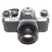 Pentax K1000 35mm SLR camera body SMC Pentax-A 1:2 f=50mm Lens 2/50mm
