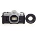 CANON AE-1 chrome 35mm SLR film Classic camera with FD 50 1:1.8 lens with filter