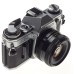CANON AE-1 chrome 35mm SLR film camera with FD 50 1:1.8 lens