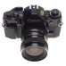 CANON A-1 Black SLR Vintage film analog camera 2/28 wide angle lens