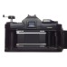 Black Canon A-1 SLR vintage camera 35mm film FD 50mm 1:1.8