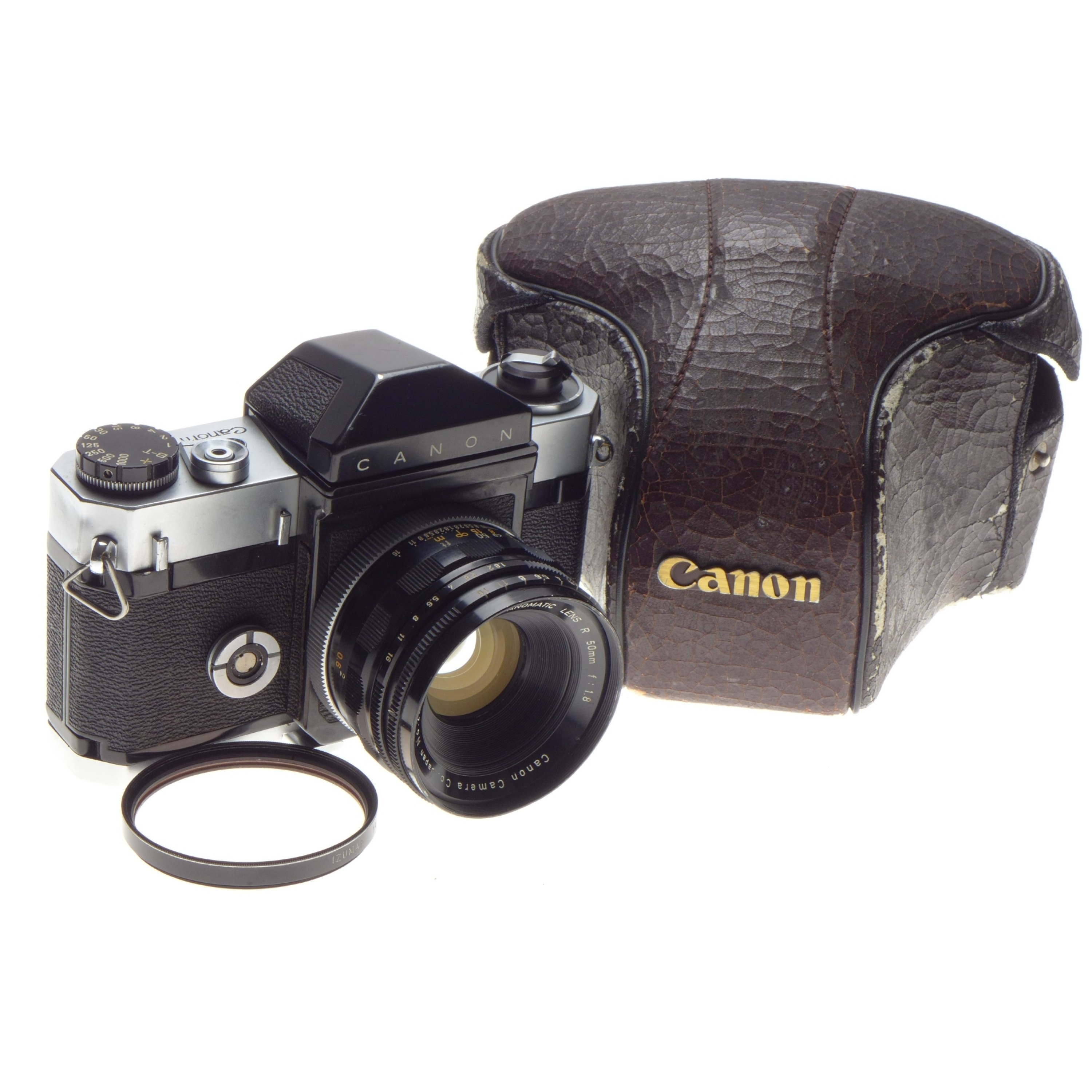 フィルムカメラ CANON RM / SUPER-CANOMATIC LENS R 50mm Canon Super-Canomatic R 50mm F/1.8 | LENS-DB.COM