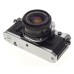 Chrome CANON AE-1 Analog Classic 35mm film camera FD 1.8/50mm wide angle lens f=50mm