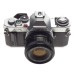 CANON AV-1 chrome 35mm SLR film Classic camera with FD 50 1:1.8 lens excellent