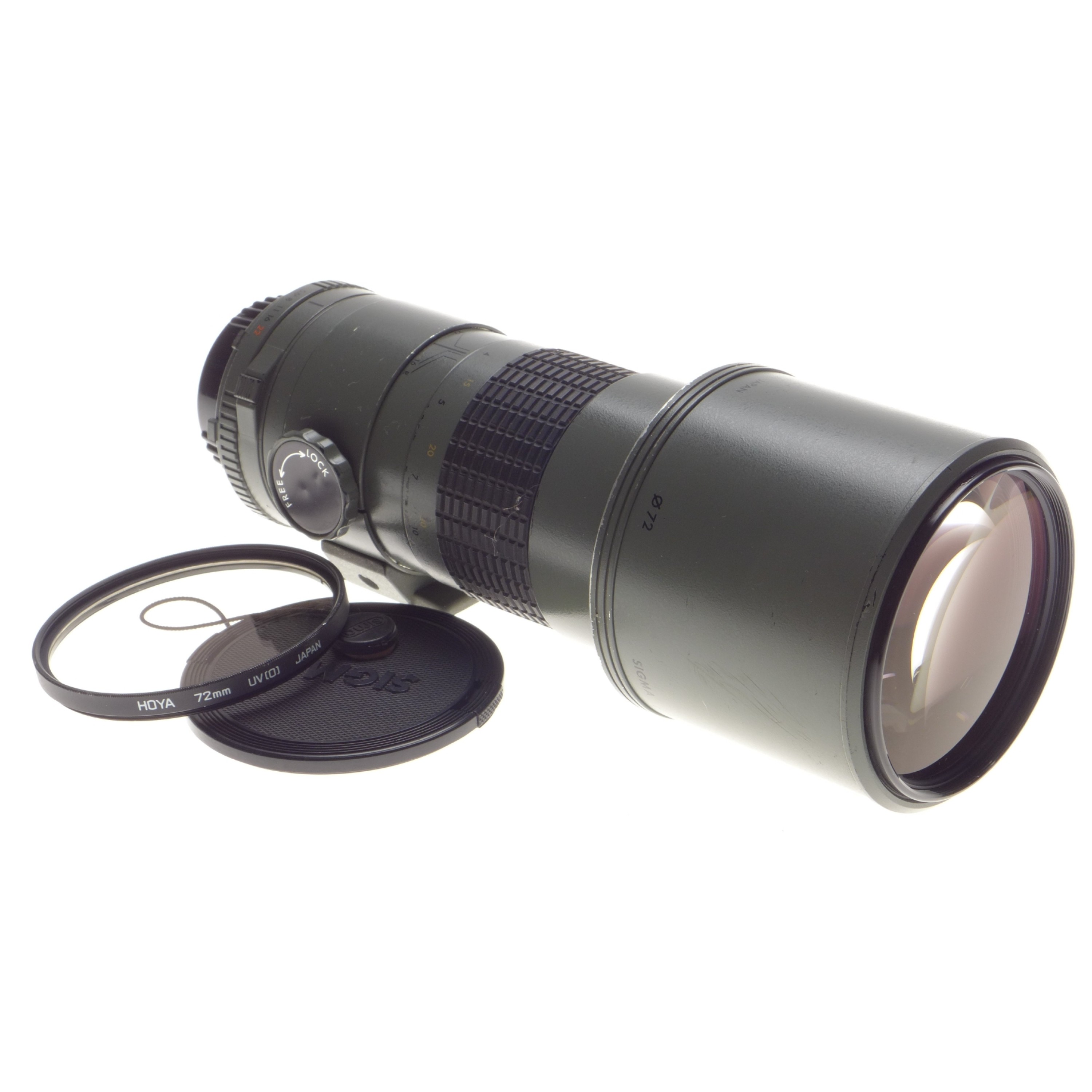 SIGMA f=400mm Safari 1:5.6 Telephoto vintage SLR film camera lens