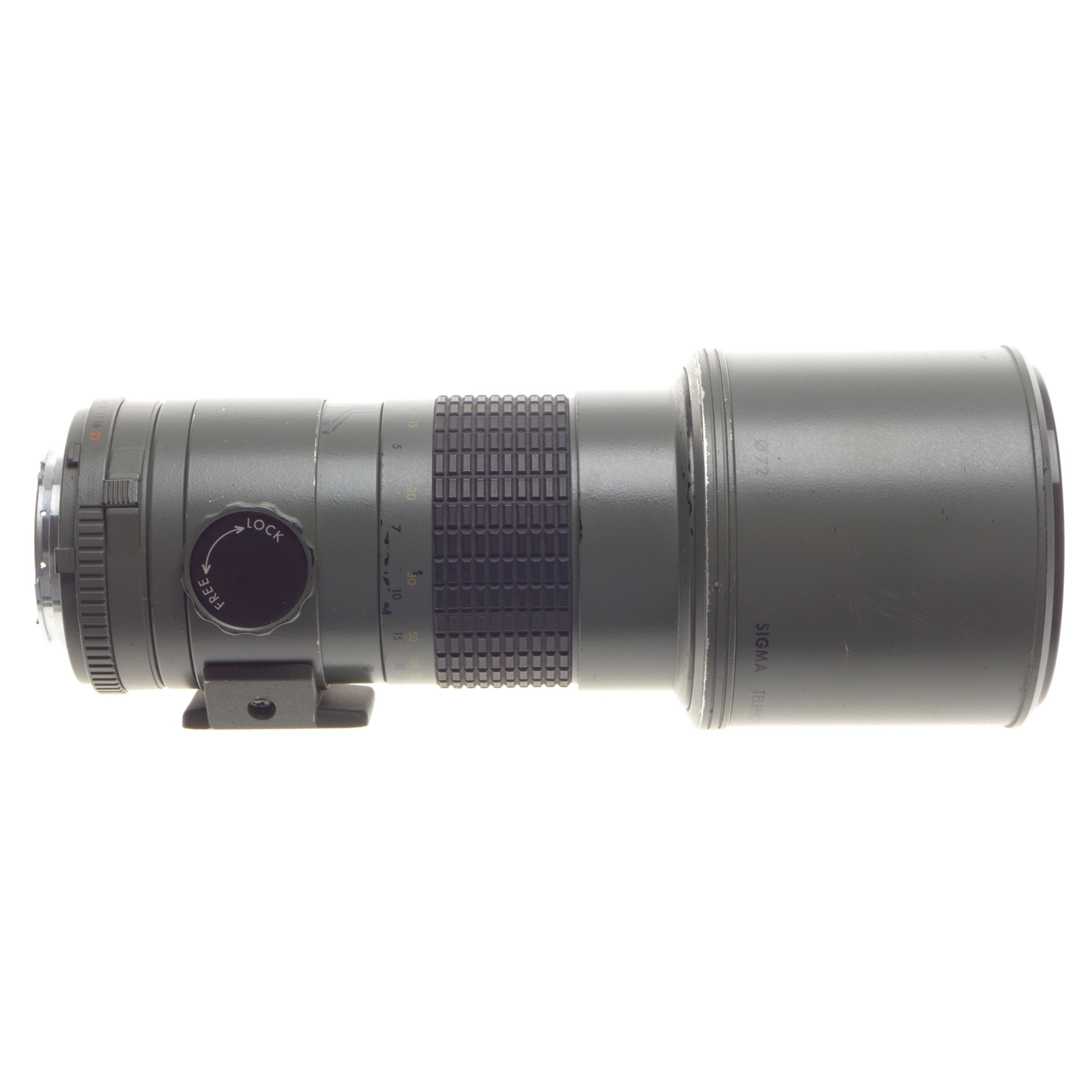 SIGMA f=400mm Safari 1:5.6 Telephoto vintage SLR film camera lens
