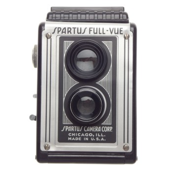 Spartus Full View TLR Vintage film Retro type camera MINT